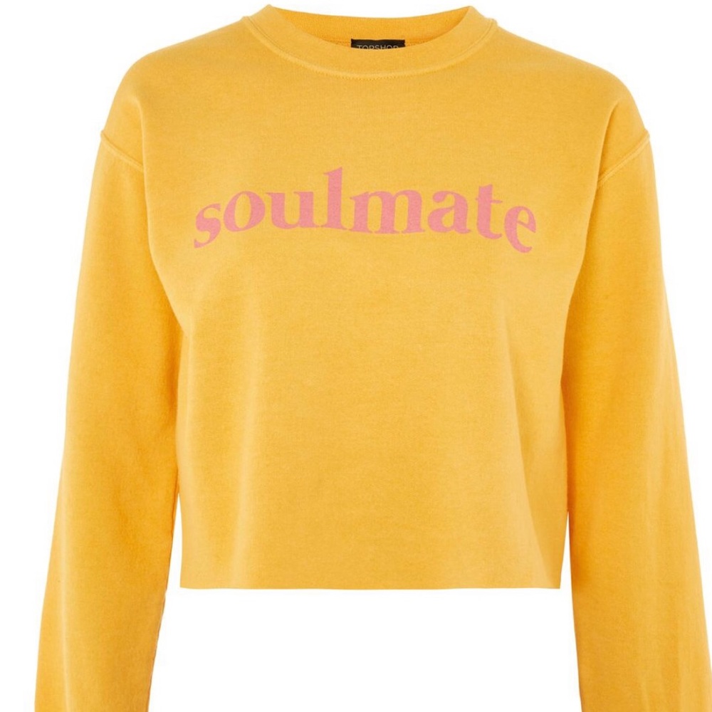 TopShop cropped sweatshirt